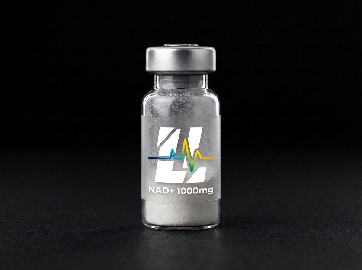 NAD+ 1000mg research reference material — Nicotinamide adenine dinucleotide used as a coenzyme reference material in cellular research.